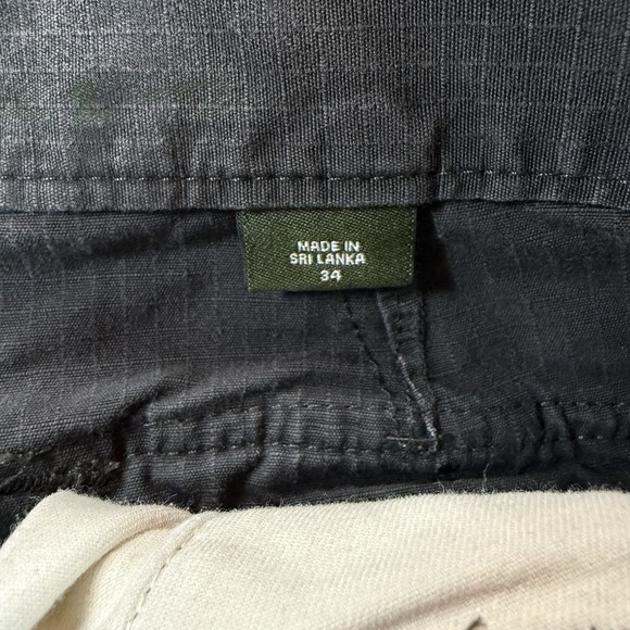 Eddie Bauer Men's Gray Cargo Shorts Size 34 Cotton Utility Outdoor Casual Summer - Picture 2 of 8